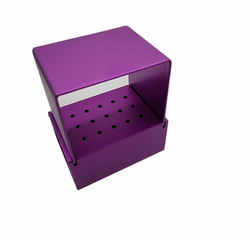 Aluminum Bur Block Purple (15HP)