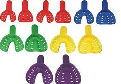 Excellent COLORS Ortho Impression Trays (Plasdent)