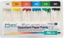 Paper Points .04 PP Tapered 60/Pkg