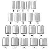 Aluminum Shells Pack of 100