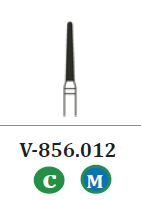 Diamond Burs Round End Taper (10) (Sky Choice)