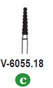 Diamond Burs Gross Reduction (10) (Sky Choice)