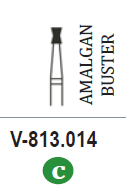 Dimaond Burs Double Inverted Cone (10) Coarse (Sky Choice)