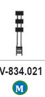 Diamond Burs Depth Cutter (10) (Sky Choice)