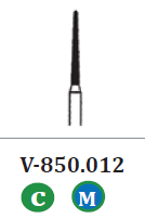 Diamond Burs Round End Taper (10) (Sky Choice)