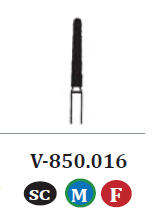 Diamond Burs Round End Taper (10) (Sky Choice)