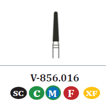 Diamond Burs Round End Taper (10) (Sky Choice)