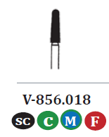 Diamond Burs Round End Taper (10) (Sky Choice)