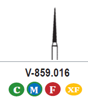 Diamond Burs Needles (10) (Sky Choice)