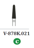 Diamond Burs Modified Chamfer (10) (Sky Choice)