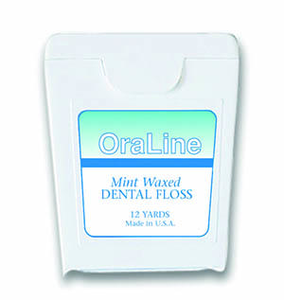 Dental Floss 12 yd Waxed Oraline (144)