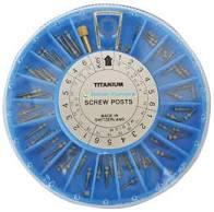 Titanium Screw Posts Conical Kit  (Select: (120))