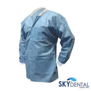 Jackets Hip Length 10/pack SMS (Sky Choice)