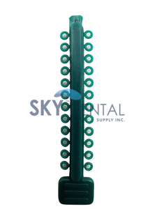 Patient Stick Ties .115 pack of 1,008  (Color: Jelly Green )