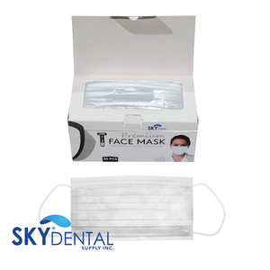 Earloop Mask ASTM Level 3 50/Box (Sky Choice)