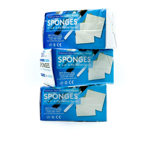 Gauze Sponges NonWoven – Nonsterile, 4 ply (Sky Choice)