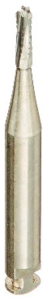 Carbide Bur RA 1557 Straight Round End X-Cut Fissure 10/Pk #RA1557-10