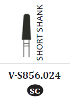 Diamond Burs Round End Taper (10) (Sky Choice)