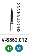 Diamond Burs Flame (10) (Sky Choice)