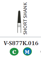 Diamond Burs Modified Chamfer (10) (Sky Choice)