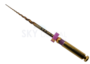 Gold taper+ File 25mm 6/Pkg  (Sky Choice)