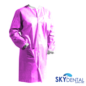 Lab COAT Knee Length 10/packs SMS