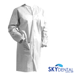 Lab COAT Knee Length 10/packs SMS